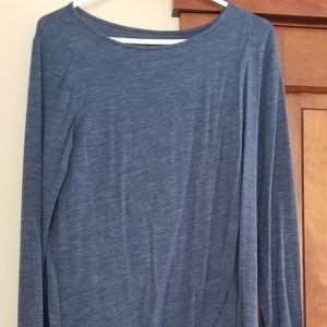 Long sleeve nursing shirt